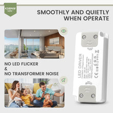 Carica l'immagine nel visualizzatore di Gallery, KSIBNW Alimentatore LED 12V 60W Trasformatore 5A Driver, AC 220V a DC 12V Netzteil Interruttore Adattatore Costante Tens
