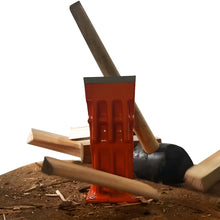 Carica l'immagine nel visualizzatore di Gallery, Spaccalegna manuale FOREST MASTER USAB da 7" per legna da ardere e legna da ardere. Spaccalegna con facilità - Tronchi d