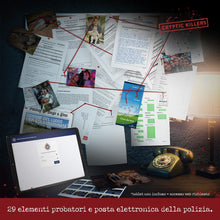 Carica l&#39;immagine nel visualizzatore di Gallery, Detective gioco investigative – Caso da risolvere italiano – Un Mistero di omicidio e un Caso da risolvere – Giochi da tavolo adulti 14+ - Omicidio di una milionaria - Cryptic Killers