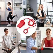 Carica l&#39;immagine nel visualizzatore di Gallery, Blocco Tapis Roulant,Chiave Magnetica di Sicurezza,Blocco di Sicurezza Tapis Roulant,Serratura Magnetica per Interruttore di Sicurezza a Chiave Universale per Tapis Roulant,Most Treadmills (1, Rosso)