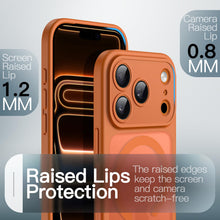 Carica l'immagine nel visualizzatore di Gallery, JETech Cover Magnetica Opaca per iPhone 17 Pro Max, Arancione