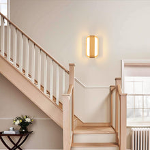 Carica l'immagine nel visualizzatore di Gallery, Applique LED da Parete Interno 13W in Legno Moderno