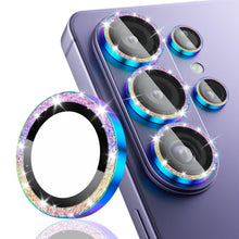 Carica l'immagine nel visualizzatore di Gallery, CloudValley Protezione Lenti Fotocamera Bling per Samsung Galaxy S26 Ultra, Vetro Temperato 9H, HD Trasparente con Decor