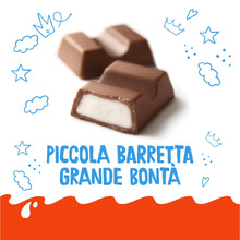 Carica l'immagine nel visualizzatore di Gallery, Kinder Cioccolato Mini - 20 Mini Barrette Ripiene al Latte e Ricoperte di Finissimo Cioccolato Puro Cacao, Senza Glutine