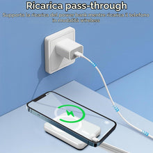 Carica l'immagine nel visualizzatore di Gallery, Power Bank 10000mAh, 20W Magnetico Wireless Ricarica Rapida Caricatore, Ultra Sottile Powerbank Type-C, Batterie esterne