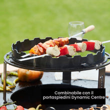 Carica l'immagine nel visualizzatore di Gallery, Barbecook Spiedini da barbecue riutilizzabili, set di 3 XL spiedini, accessori per barbecue in acciaio inox e legno, 65c