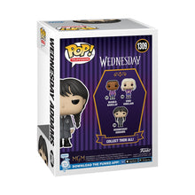 Carica l'immagine nel visualizzatore di Gallery, Funko Pop! TV: Wednesday Addams- Figura in Vinile da Collezione - Idea Regalo - Merchandising Ufficiale - Giocattoli per Bambini e Adulti - TV Fans - Figura da Collezione e da Esposizione