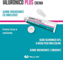 Carica l'immagine nel visualizzatore di Gallery, Abbinata Ialuronico Plus Crema, 50 g Totali, Crema Idratante con Acido Ialuronico 0,4%, Azione Rigenerante ed Emolliente, Per Viso e Corpo, Tutti i Tipi di Pelle