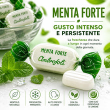 Carica l'immagine nel visualizzatore di Gallery, Ambrosoli Menta Forte, Caramelle alla Menta Intensa Incartate 2,5 kg