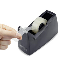 Carica l'immagine nel visualizzatore di Gallery, Rapesco 1619 Dispenser per Nastro Adesivo 300 e 4 Rotoli di Nastro, Nero