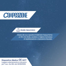 Carica l'immagine nel visualizzatore di Gallery, FARMA-DERMA Cicatridina Pomata 60g Acido Ialuronico Sale Sodico 0,2% | Riparazione Barriera Cutanea | Irritazioni, Arros