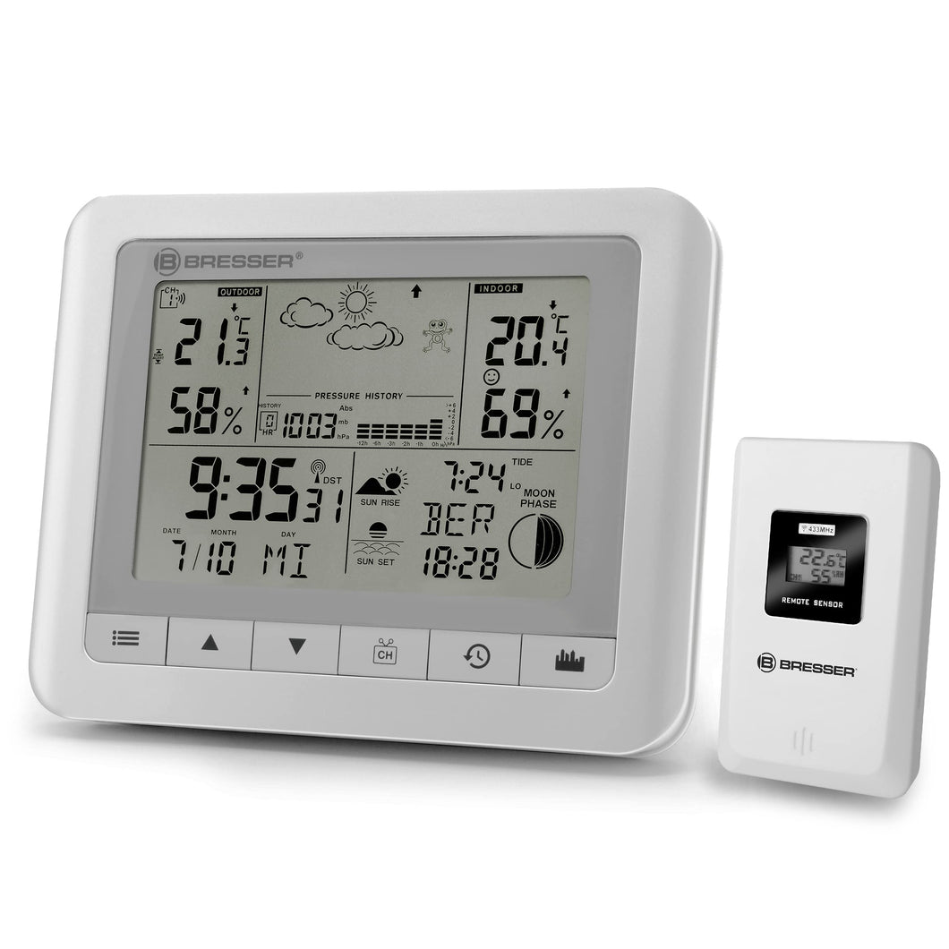 BRESSER TemeoTrend WFS Stazione Meteo - Bianco