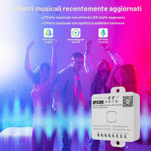 Carica l'immagine nel visualizzatore di Gallery, PAUTIX SP530E Controller LED WiFi Bluetooth Supporta PWM monocromatico CCT RGB RGBW RGBCCT o chip IC SPI TTL WS2811 WS28
