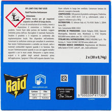 Carica l'immagine nel visualizzatore di Gallery, Raid Piastrine Antizanzare, Azione prolungata, 60 Piastrine Inodore
