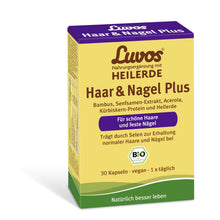 Carica l'immagine nel visualizzatore di Gallery, Luvos Heilerde Haar 60 capsule per capelli e unghie