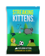 Carica l&#39;immagine nel visualizzatore di Gallery, Asmodee: Streaking Kittens, Espansione Gioco di Carte Exploding Kittens, Edizione in Italiano
