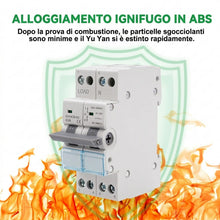 Carica l'immagine nel visualizzatore di Gallery, Commutatore 2P 63A interruttore separatore di carico Dual Power Manual Transfer Isolating Switch AC 230V con doppia pote