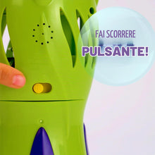 Carica l'immagine nel visualizzatore di Gallery, Gazillion Bubble Flare | Macchina per bolle di sapone per bambini |Luci LED e Suoni di Fuochi d’Artificio | Giocattolo p