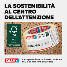 Carica l'immagine nel visualizzatore di Gallery, Tesa Nastro per Mascheratura Standard - Nastro in Carta per Mascheratura, Rimozione senza Residui per 2 Giorni, senza So