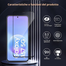 Carica l'immagine nel visualizzatore di Gallery, Privacy Vetro Temperato per Samsung Galaxy A57, 2 Pezzi Privacy Pellicola Protettiva, 9H Durezza Anti-Graffio Senza Boll