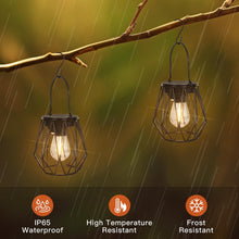 Carica l'immagine nel visualizzatore di Gallery, Ketom 2 Pezzi Lanterna Solare da Esterno, Lampada Solare da Giardino