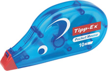Carica l'immagine nel visualizzatore di Gallery, BIC Tipp-Ex Bianchetto a Nastro, Mini Pocket Mouse, Correttore a Nastro, Confezione da 10, Fornitura Cancelleria Scuola e Ufficio