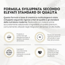 Carica l'immagine nel visualizzatore di Gallery, N2 Natural Nutrition. Creatina monoidrato + collagene multi idrolizzato con vitamina C in polvere (70 dosi) 3000 mg di c