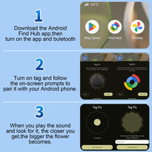 Carica l'immagine nel visualizzatore di Gallery, Air Tracker Android, 4 Pezzi Gemini AI Smart Tracker Trova Oggetti