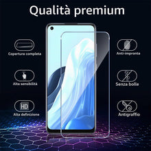 Carica l'immagine nel visualizzatore di Gallery, Coiwxmoi 3 Pezzi Vetro Temperato per OPPO Find X5 Lite 6.43" Pellicola Prottetiva Anti Graffio, Durezza 9H,Ultra Resiste