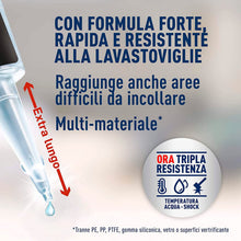 Carica l'immagine nel visualizzatore di Gallery, Loctite Super Attak Precision Colla Trasparente Multimateriale con Beccuccio Extra Lungo Raggiunge i Punti più Difficili