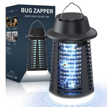 Carica l'immagine nel visualizzatore di Gallery, Lampada Antizanzare Elettrica, Lampada Zanzare Elettrico 4200V 20W UV, IPX6