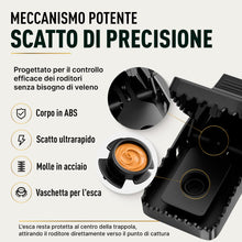 Carica l'immagine nel visualizzatore di Gallery, Mice&amp;Co 6 Trappola per Topi a Scatto | Riutilizzabili Senza Veleno Roditori
