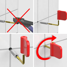 Carica l'immagine nel visualizzatore di Gallery, Fischer Kit Smartfix Box 160 Pezzi, Tasselli, Viti, Ganci per Quadri - per Muro Pieno e Mattone Forato - Valigetta Trasp