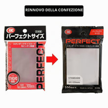 Carica l'immagine nel visualizzatore di Gallery, KMC 100 - Bustine protettive per carte, confezione da 2 pacchi, misura perfetta, morbide