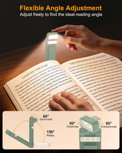 Carica l'immagine nel visualizzatore di Gallery, Gritin Gen 3 Luce per Lettura Libri a Letto-2 Sorgenti Luminose, 5 Colori