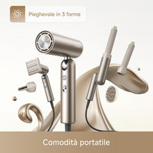 Carica l'immagine nel visualizzatore di Gallery, DREAME Pocket Pro 2 Phon Capelli, con 4 Accessori e 3 Forme Pieghevoli