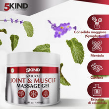 Carica l'immagine nel visualizzatore di Gallery, Gel Antidolorifico Naturale 5Kind per Articolazioni e Muscoli ad Azione...