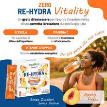 Carica l'immagine nel visualizzatore di Gallery, Equilibra Re-Hydra Vitality Zero Zuccheri, per aromatizzare l'acqua