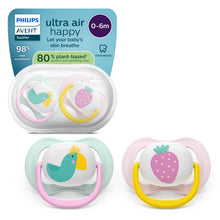 Carica l'immagine nel visualizzatore di Gallery, Philips Avent Ultra Start Ciuccio - Design ortodontico, per neonati 0-6 mesi, tettarella simmetrica in morbido silicone,