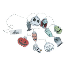 Carica l'immagine nel visualizzatore di Gallery, Paladone Nightmare Before Christmas, decorazione con licenza ufficiale, 10 luci LED con Jack Skellington, Sally, Zero &amp; 
