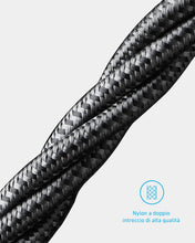 Carica l'immagine nel visualizzatore di Gallery, Anker 100W Cavo USB C, [3m] Cavo USB Type-C, Nylon Resistente, Nero