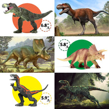 Carica l'immagine nel visualizzatore di Gallery, FRUSE Dinosauri Giocattolo per Bambini con 12 Educativi Figure di Dinosauro