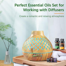 Carica l'immagine nel visualizzatore di Gallery, AESHORY Set di Oli Essenziali per Diffusori 6 x 10ML, 100% Puri Naturali Olio Essenziale Profumate per Aromaterapia, SPA, Massaggio - Lavanda, Tea Tree, Menta Piperita, Eucalipto, Arancia Dolce