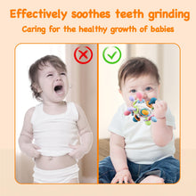 Carica l'immagine nel visualizzatore di Gallery, Gioco per bambini a forma di palla da afferrare, giocattoli sensoriali per la dentizione, anello per la dentizione in silicone, Montessori per l'infanzia, sonaglio per,Giocattoli per da 3 a 18 mesi