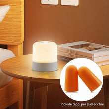 Carica l'immagine nel visualizzatore di Gallery, Lampada da Comodino Touch Dimmerabile Mini Lampada da Tavolo senza Fili Lampada LED Ricaricabile con 3 Modalità Lampada 