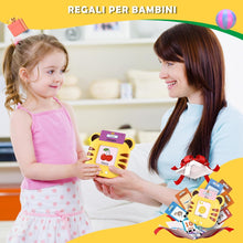 Carica l&#39;immagine nel visualizzatore di Gallery, CUTEEEE Schede Flash Cards Parlanti Italiano Inglese, Giochi Bambini Educativi 1 2 3 4 5 6 Anni, Talking Carta Flash Regalo, Giocattoli Apprendimento Interattivi 224 Parole