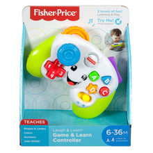 Carica l&#39;immagine nel visualizzatore di Gallery, Fisher-Price Controller Gioca &amp; Impara Ridi &amp; Impara, Joystick Giocattolo Musicale per l&#39;Infanzia con Luci e Contenuti Educativi, Giocattolo per Bambini 6-36 mesi, Edizione UK-Inglese , FWG12