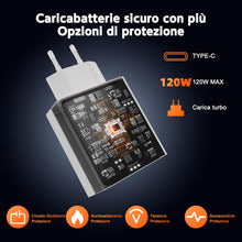 Carica l'immagine nel visualizzatore di Gallery, 120W Caricabatterie USB per Xiaomi 15 15 Ultra 14T pro/Ultra 13T 12T 11T Pro, Caricatore rapido Turbo Compatible avec Re
