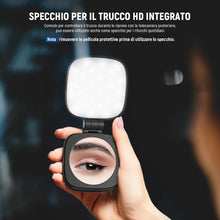 Carica l'immagine nel visualizzatore di Gallery, NEEWER BASICS Luce Selfie Magnetica Compatibile con MagSafe iPhone, Mini Ring Light LED Supporto Telefono da Tavolo con 