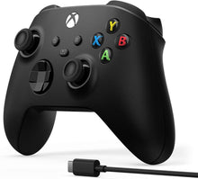 Carica l'immagine nel visualizzatore di Gallery, Xbox Wireless Controller - Carbon Black - cavo USB-C